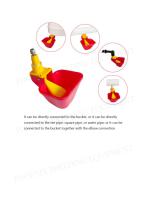 Chick Automatic Drinking Cup (Smart Water Control Poultry Waterer)-5