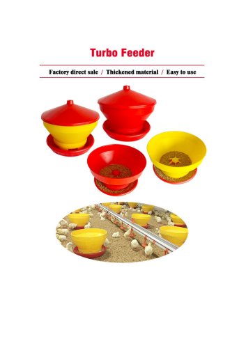 Chick Feeder Bucket with Lid