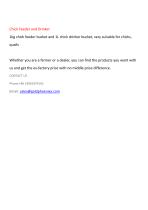 Chick Feeder and Drinker-5