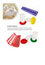 Chick Feeder Trough and Drinker Bucket-3