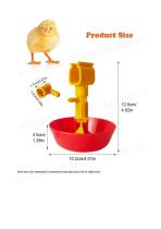 Chick Starter Nipple Drinker Cup Chick Brooder Cup-2