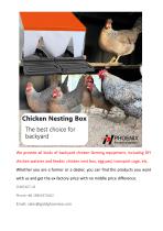 Chicken Nesting Box-1