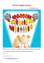 Chicken Nipple Drinker-1