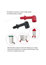 Chicken Nipple Drinker or Water Cup Adapter-2