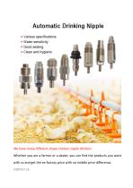 Different Stainless Steel Chicken Nipple Drinker-1