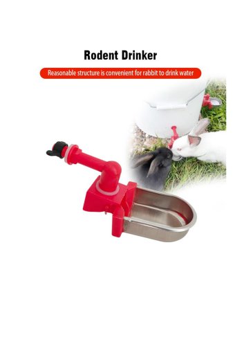 DIY AutoFill Rabbit Metal Cups Waterer Kit