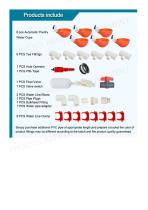 DIY Automatic Poultry Drinker System Complete Set-2