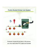 DIY Chicken Water Cup System