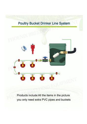 DIY Chicken Water Cup System