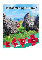 DIY Horizontal Chicken Water Nipple