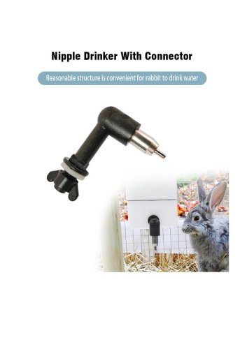 DIY Rabbit Nipple Drinker