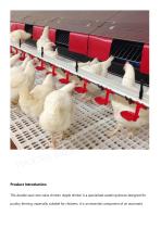 Double Seal Cone Valve Chicken Nipple Drinker-3