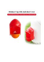 Dust-Proof Poultry Drinker Cup (Anti-Contamination Watering Tool)-1