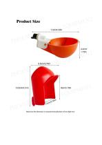 Dust-Proof Poultry Drinker Cup (Anti-Contamination Watering Tool)-2