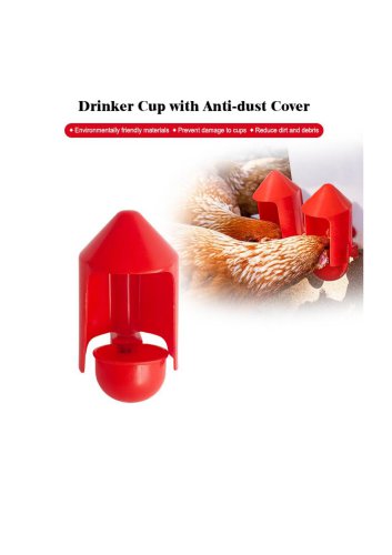 Dust-Proof Poultry Drinker Cup (Anti-Contamination Watering Tool)