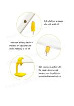 Fully Automatic Poultry Waterline Nipple Drinker-3