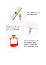 Fully Automatic Poultry Waterline Nipple Drinker-3