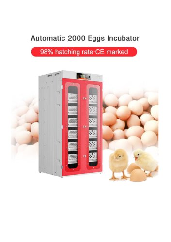 Large-Capacity Automatic 2000-Egg Incubator (High-Hatching-Rate Poultry Hatching Equipment)