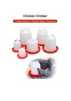 Manual Chicken Drinker Bucket-1