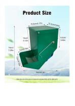 Metal Rabbit Feeder for Cage-2