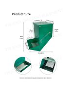 Metal Rabbit Feeder for Cage-2