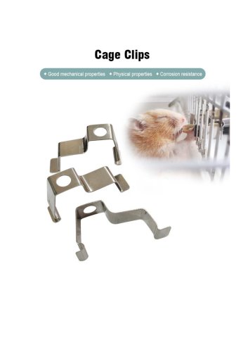 Metal Rabbit Nipple Drinker Clip for Cage