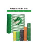 Multi-Purpose Plastic Flat Protective Netting (Livestock/ Balcony/ Nurturing Use)-1