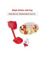 Nipple Drinker with Cup-1