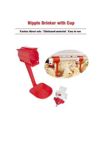 Nipple Drinker with Cup