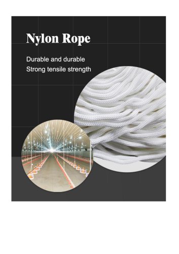 Nylon Rope for Poultry House Automatic Waterline & Feedline Support