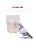 Pigeon Feeder For Cage-1