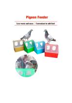 Pigeon Feeder for Cage-1
