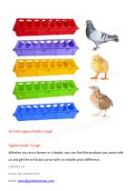pigeon Feeder Trough-3