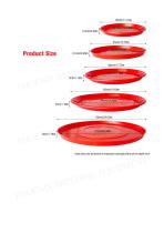 Plastic Round Chick Feed Trays Chick Brooder Feeder Pans-2