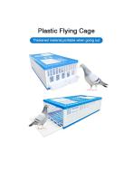 Plastic Three Doors Bird Transportation Cage Poultry Racing Pigeon Cages Training Cage with Feeder and Drinker Box-1