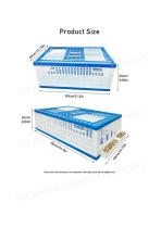 Plastic Three Doors Bird Transportation Cage Poultry Racing Pigeon Cages Training Cage with Feeder and Drinker Box-2