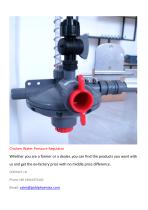 Poultry Drinking Line Water Pressure Regulator-11
