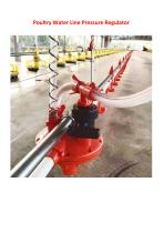 Poultry Drinking Line Water Pressure Regulator-1