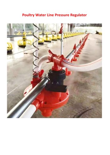 Poultry Drinking Line Water Pressure Regulator