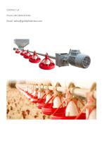 Poultry Feeder Pan System-2