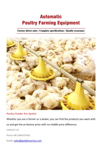 Poultry Feeder Pan System