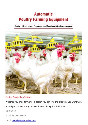 Poultry Feeder Pan System