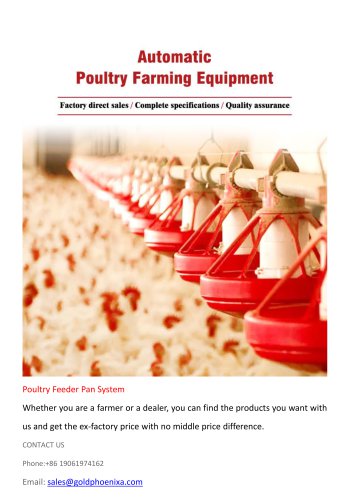Poultry Feeder Pan System
