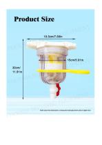 Poultry Waterline Backwash Filter (Automatic Chicken House Water Purification Accessory)-2