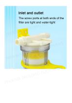 Poultry Waterline Backwash Filter (Automatic Chicken House Water Purification Accessory)-5