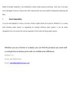 Recoil Filter for Poutlry Nipple Drinking Line-6