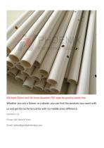 Round PVC Pipe-1