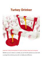 Turkey Drinking Bowl-1