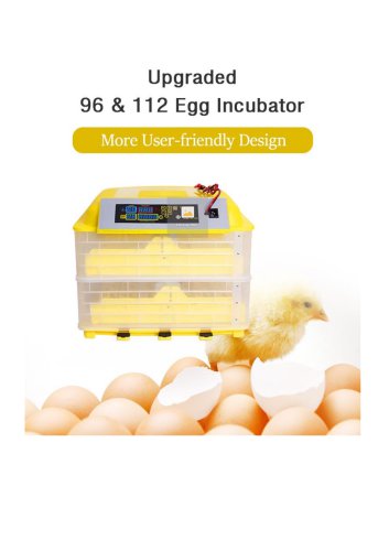 Upgraded 96 & 112 Egg Incubator