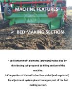 BEDDEST rotary cultivator / ridger machine - 7